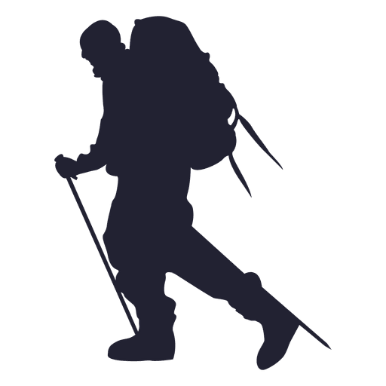 72166b1df30d6f19222ce93030ddb4bf-hiking-mountain-silhouette-by-vexels